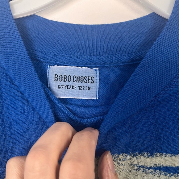 Bobo Choses Blue Comet « Home » Graphic Kids Sweater - Picture 5 of 6
